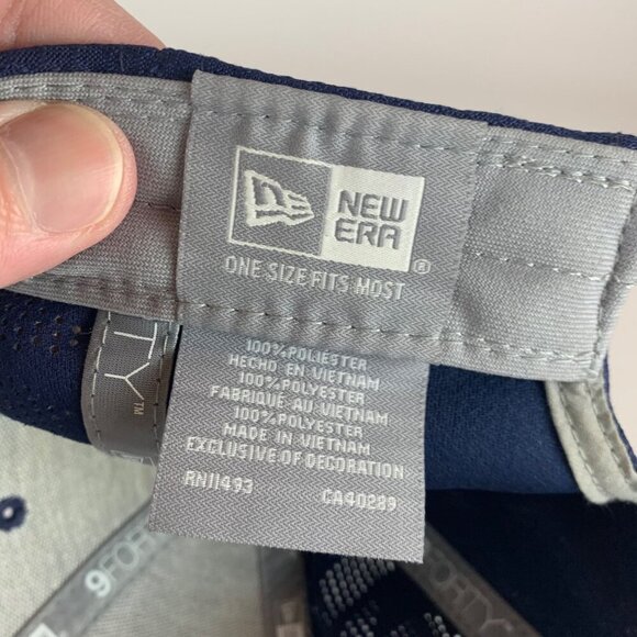 CF Pachuca MX Liga Navy Blue New Era 9Forty Strapback Adjustable Hat - Picture 5 of 6